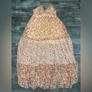 Altard State Floral Maxi Dress Size XL